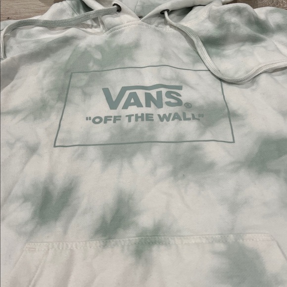 Vans Green and White Tie-Dye Hoodie - Picture 3 of 9